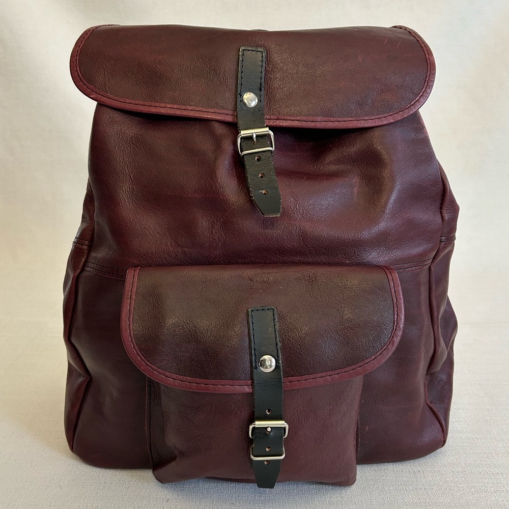 Unbranded Hand Made Leather Backpack